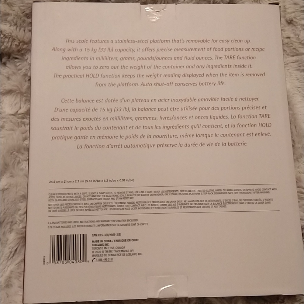 *NIB* Stainless steel Digital Kitchen Scale - Picture 2 of 9